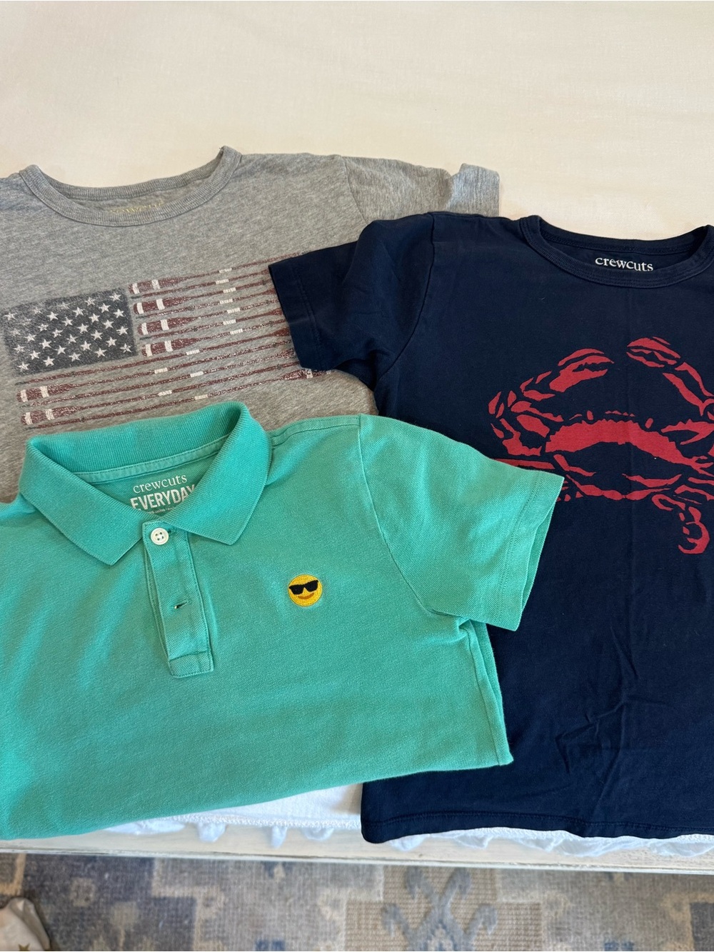 Bundle CrewCuts Shirts and Polo Shirt size 8